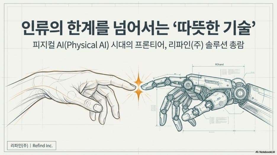 인류의 한계를 넘어서는 따뜻한 기술: 로봇회사 리파인(주) 제품 및 솔루션