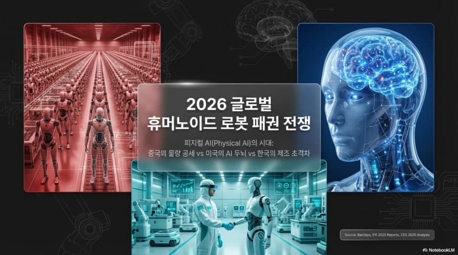 중국 로봇의 독주와 휴머노이드 로봇 패권 전쟁의 서막: 한·미·중 3국지의 미래
