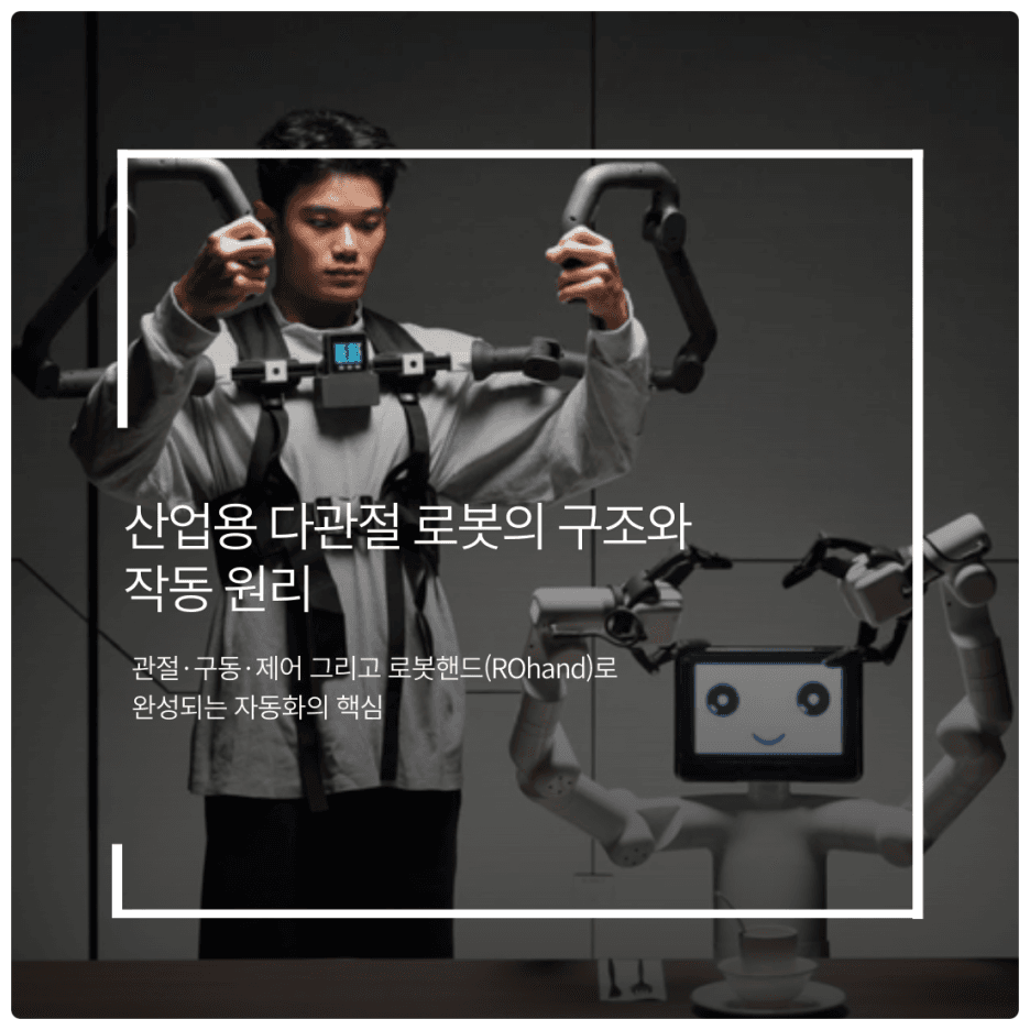 산업용 다관절 로봇의 구조와 작동 원리
