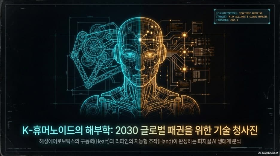 K-휴머노이드의 심장과 손: 해성에어로보틱스의 정밀 감속기와 리파인 ROhand 기술 분석