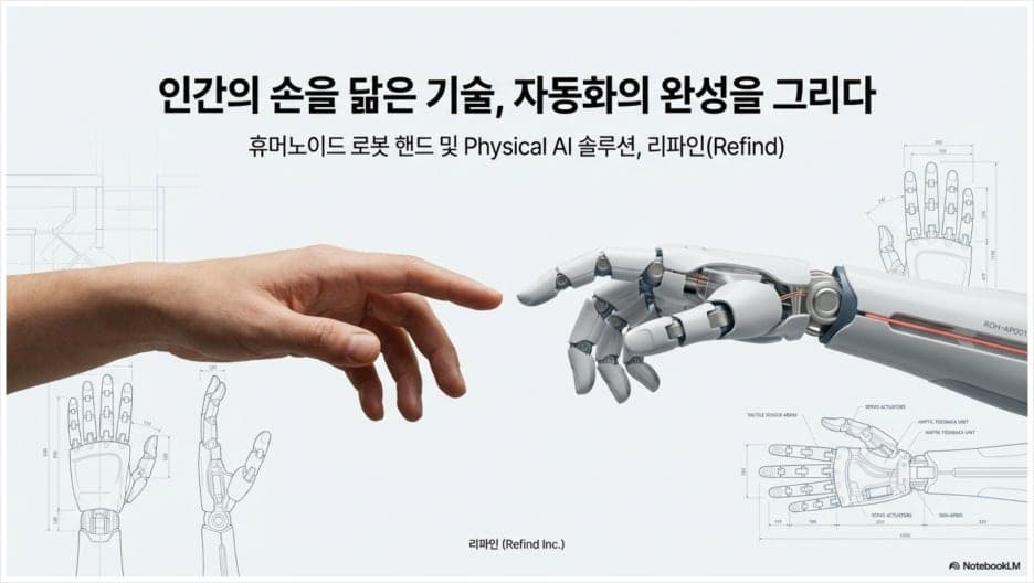 로봇핸드 기술: 인간의 손을 닮아가는 정교함과 리파인드의 혁신