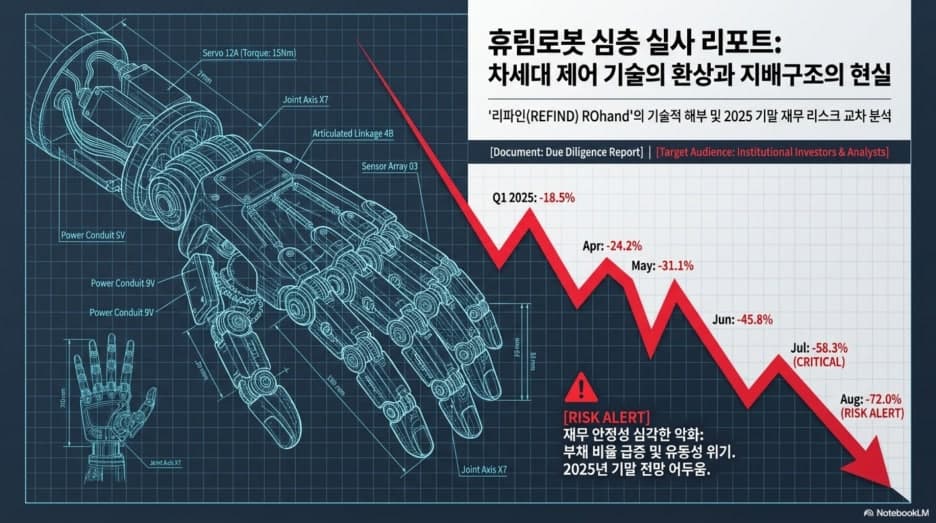 휴림로봇 주가 전망과 차세대 정밀 제어의 핵심 리파인 ROhand 완벽 분석