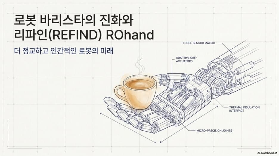 로봇 바리스타의 진화와 리파인 로봇손 : 더 정교하고 인간적인 로봇의 미래